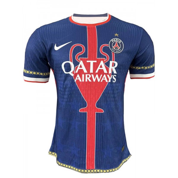 Paris saint-germain maillot spécial psg uniforme de football hommes bleu marine rouge kit de football hauts chemise de sport 2025-2026